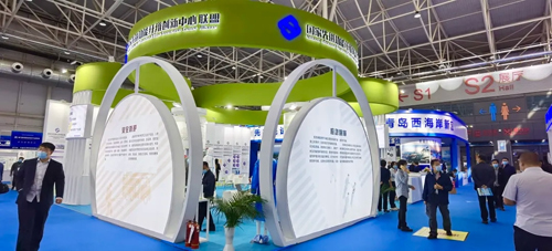 国家先进功能纤维创新中心亮相2021第六届中国先进材料产业博览会，引领青岛新材料发展新浪潮